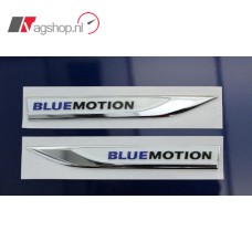 Origineel Volkswagen Bluemotion logo set