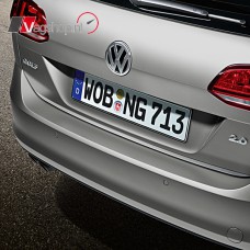 Chromen lijst onderop de achterklep vd Golf 7 Variant