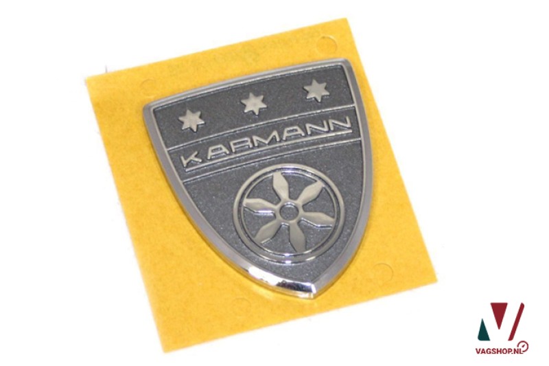 Volkswagen KARMANN embleem chrome