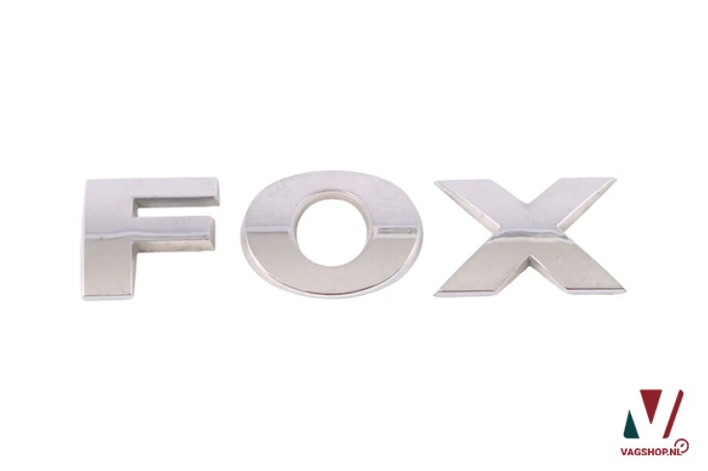 Volkswagen Fox embleem achterzijde
