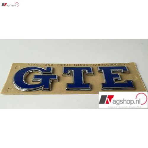 Zwart GTE logo achterzijde