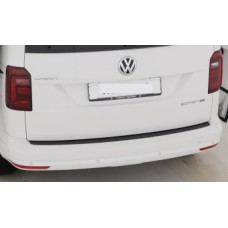Volkswagen Caddy (SA) achterbumperbescherming zwartglanzend 