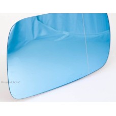 VW Golf 4/Bora Buitenspiegelglas verwarmd, Groothoek blauwe tint 