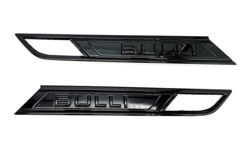 Bulli logo's in de kleur zwart T6.1