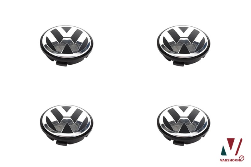 Volkswagen naafkap voor aluminium velgen (4 stk)