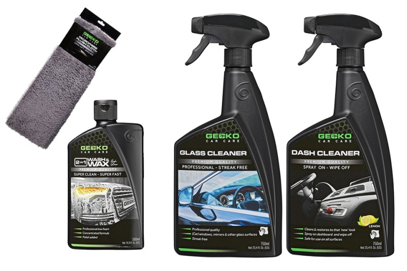 Gecko complete poets- & reinigingsset 