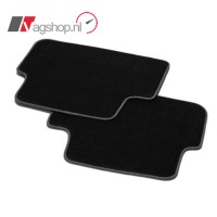 Audi A4 (B9) Veloursmatten-set achterzijde