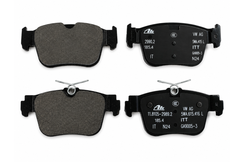 Originele Volkswagen, Audi, CUPRA, SEAT, Skoda remblokken set – achterzijde