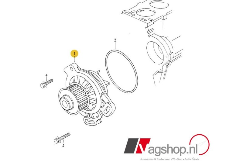Waterpomp LT Benzine Waterpomp LT Benzine