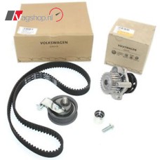 Audi/VW/Seat/Skoda distributieriemset Origineel VW Audi Reparatieset 1.8 en 1.8T + Waterpomp 