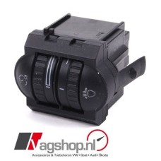 VW Golf 5 schakelaar voor instrumenten-verlichting en lichtbundel-hoogteverstelling