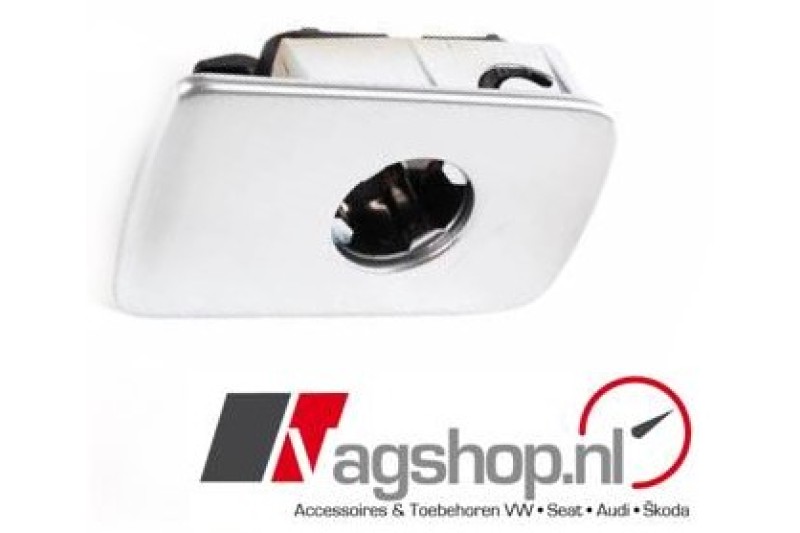 VW Golf 6 Handgreep dashboardkastje aluminium