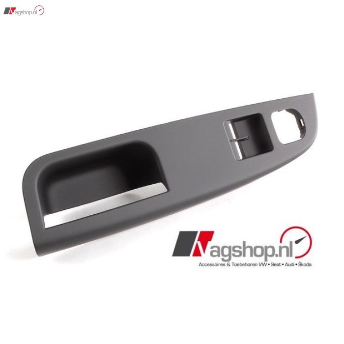 VW Golf 5 Deurgreep bestuurderskant voor 2 elektrische ramen - Zwart -