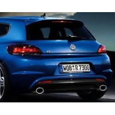 Achterlichten Scirocco Kersenrood/Black Smoke