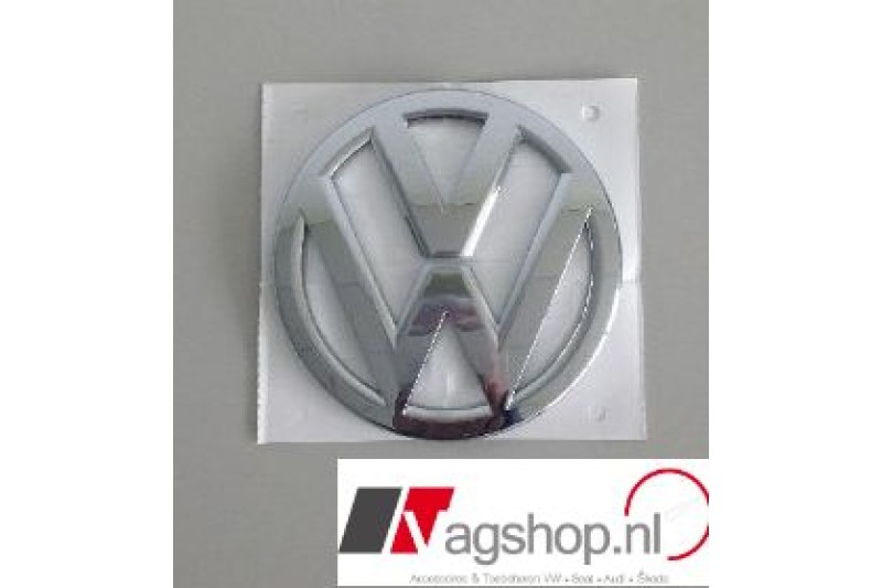 Chromen emblemenset voor en Achter Scirrocco