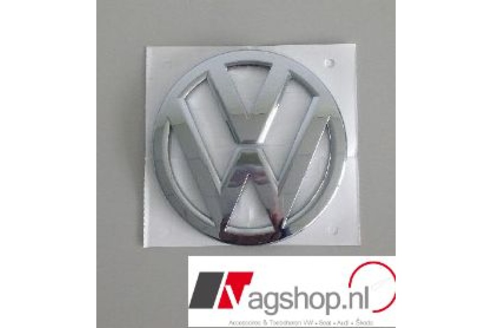 Chromen emblemenset voor en Achter Scirrocco
