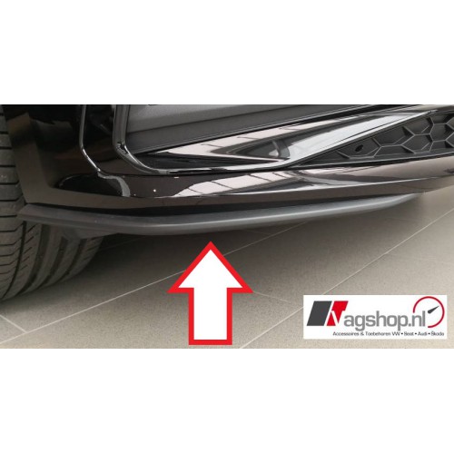 VW touran (5T) R-Line Spoilerset voorbumper - Glanzend zwart -