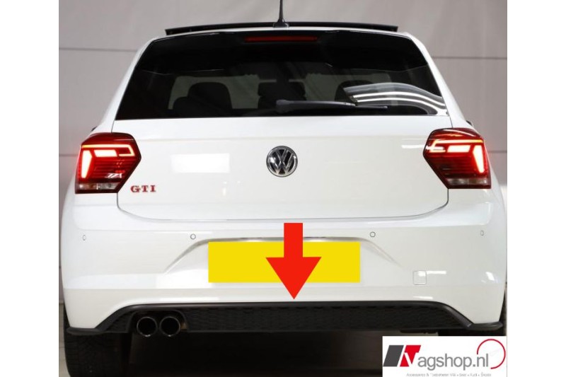 Achterbumper diffusor Polo GTI AW