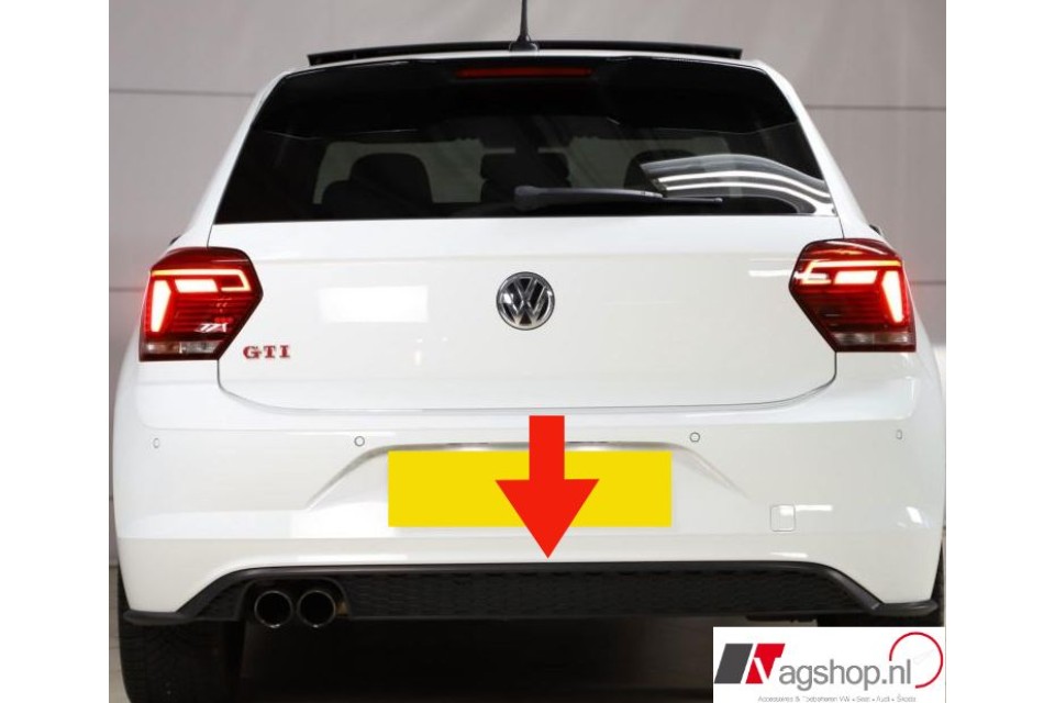 Achterbumper diffusor Polo GTI AW
