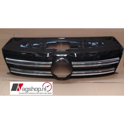 Amarok (2H) Grill -Hoogglans zwart en chromenlijsten