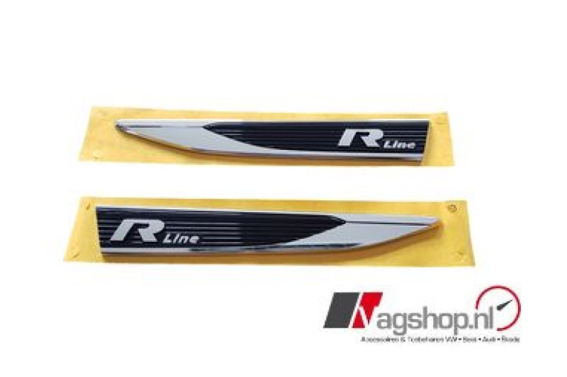 VW Passat 3G R-line emblemenset spatscherm
