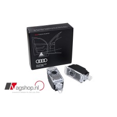 Instapverlichting LED met logoprojectie van Audi