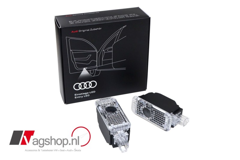 Instapverlichting LED met logoprojectie van Audi