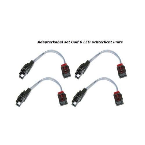 Adapterkabel set LED achterlichten Golf 6