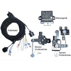 Complete set voor automatische koplamp hoogteregeling kabelset Polo 6R Xenon