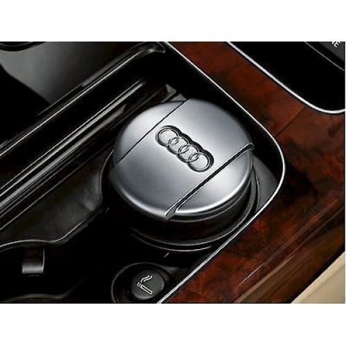 Audi asbak/bekerhouder Aluminium deksel