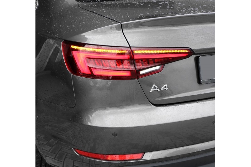 Audi A4 (B9) dynamische achterlichten LED