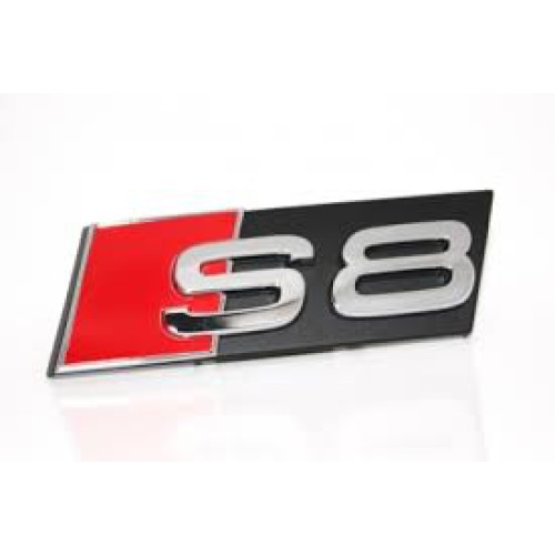 S8 Logo grille badge