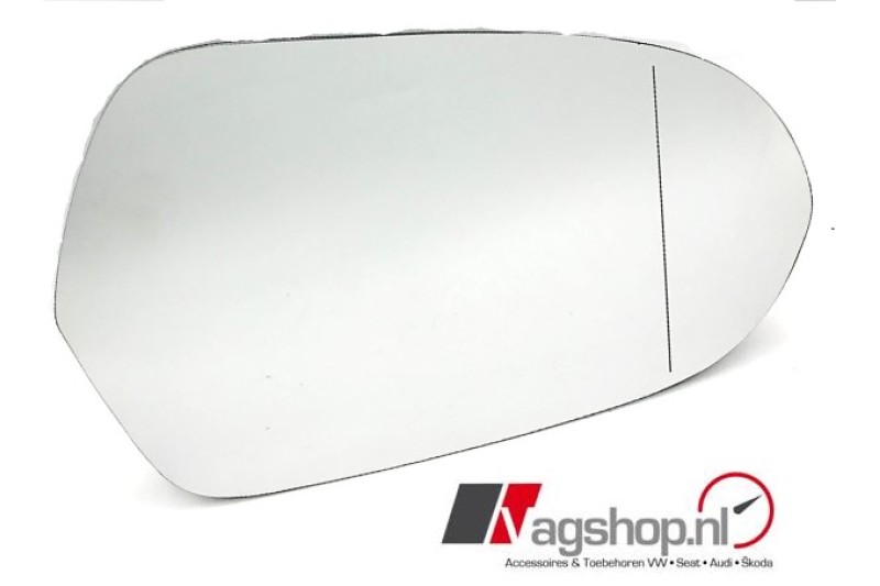 Audi A6 (4G) buitenspiegelglas