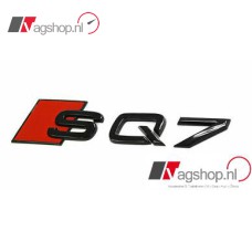 Audi SQ7  logo Black edition achterzijde