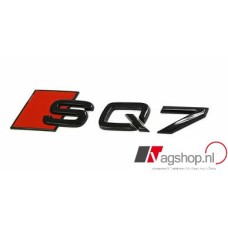 Audi SQ7 (4M) embleem zwart achterzijde