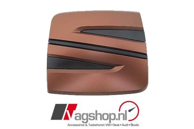 Seat Ibiza (6F), Leon (5F), Arona  "Seat" grill embleem - Koper 