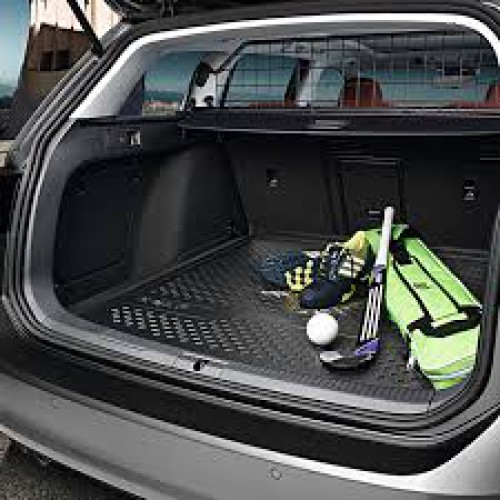 VW Golf 7 Variant rubber mat voor kofferruimte met opstaande rand