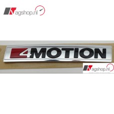 4 Motion embleem achterzijde