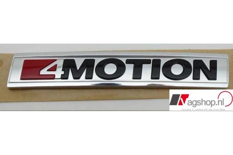 VW Tiguan 5NA 4 Motion embleem achterzijde
