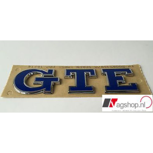 GTE embleem op de achterzijde voor de Golf 7