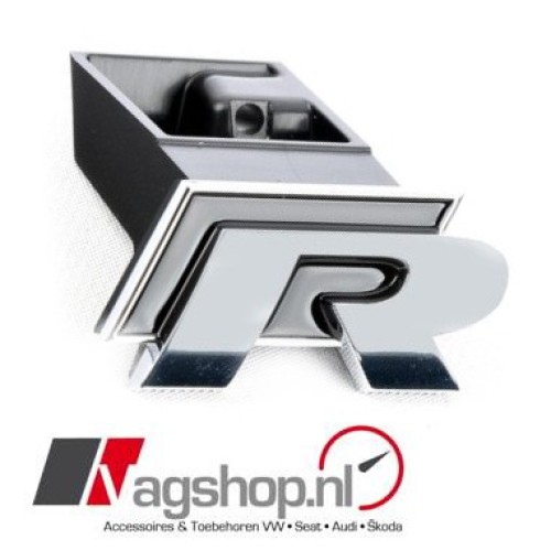 VW Golf 7 Facelift 'R' Grill embleem 