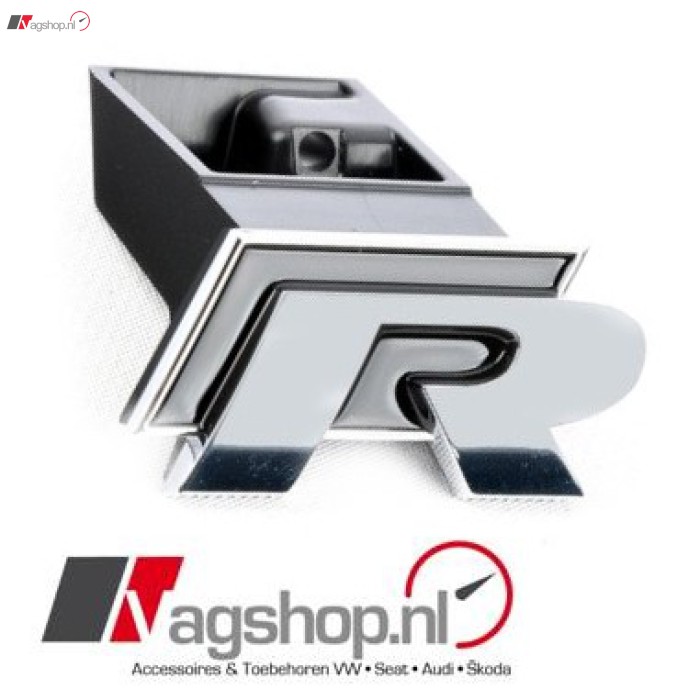 VW Golf 7 Facelift 'R' Grill embleem