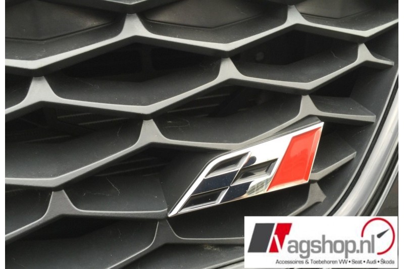 Seat Ibiza (6J), Leon (5F) 'Cupra' embleem voor de grill 