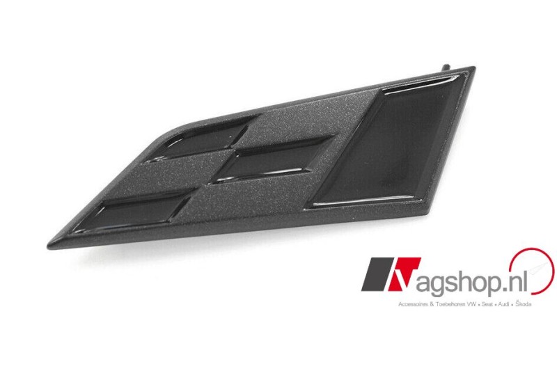SEAT Ibiza (6J) / Leon (5F) CUPRA logo grille in hoogglans zwart