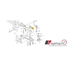 Draagarmrubber voor Volkswagen Polo 6N / Lupo / Arosa