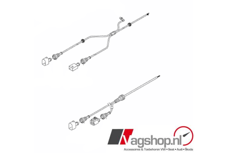 VW Transporter (T5 & T6) Kabelboom voor toerentalsensor 