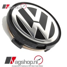 VW Naafkap voor Aluminium velgen - buitendiameter: 63mm 