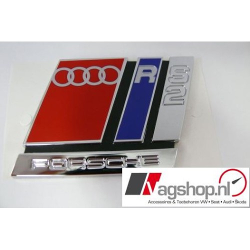 Audi RS2 Plak embleem achterkant -8A0853735A 2ZZ