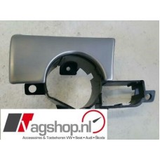 Audi A4 (B6/B7) afdekking voor lichtschakelaar (geborsteld aluminium)