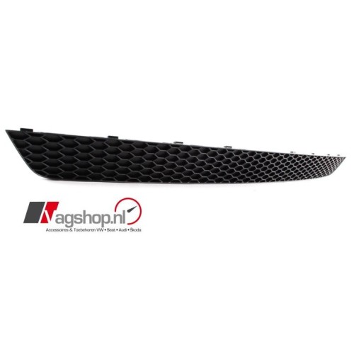 Audi A4 (B8) S-line Grill voor diffuser - satijnzwart 